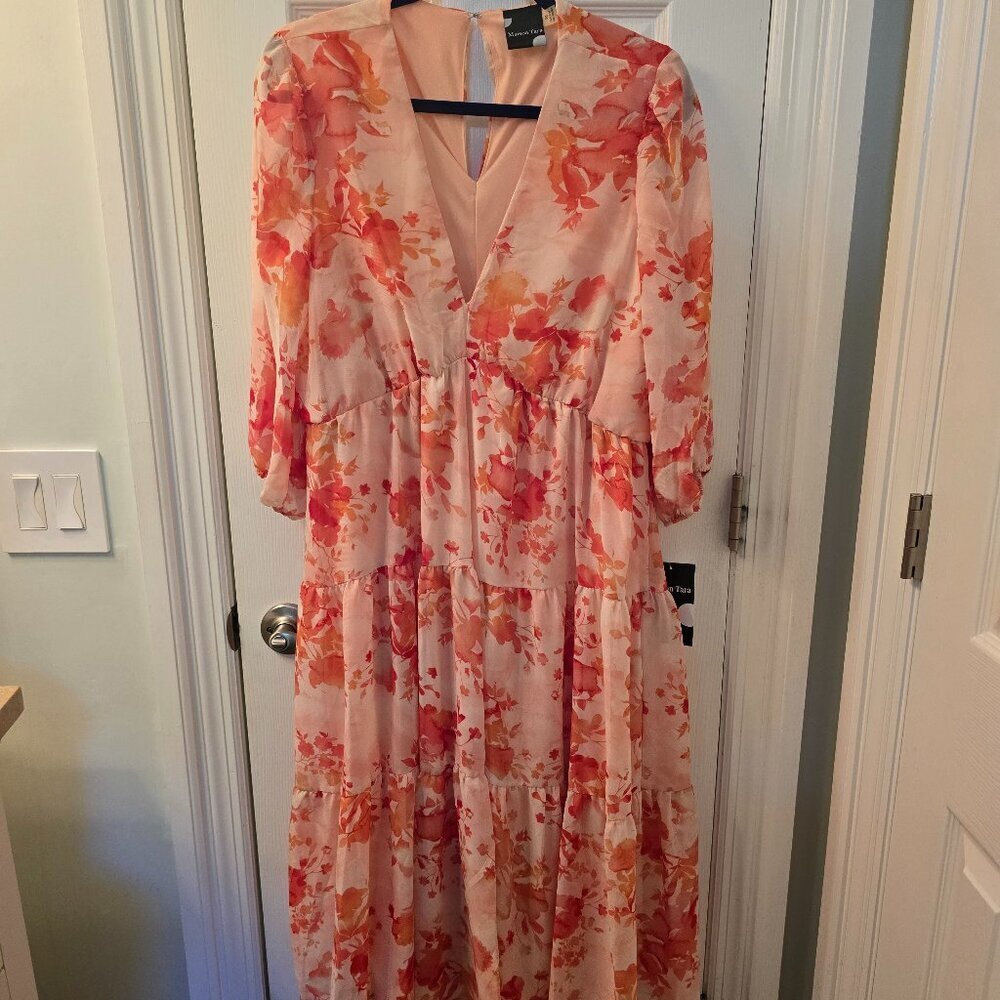 Maison Tara NWT Tiered Floral Dress Size 16 (#6)